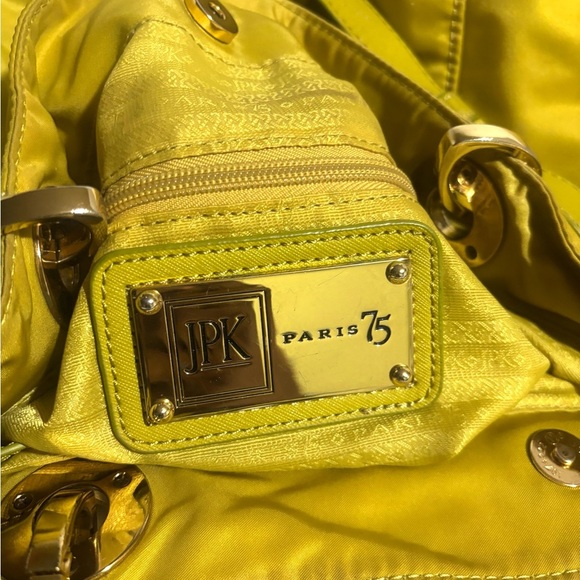 JPK Yellow nlyon Designer Women's Bag - Picture 7 of 11